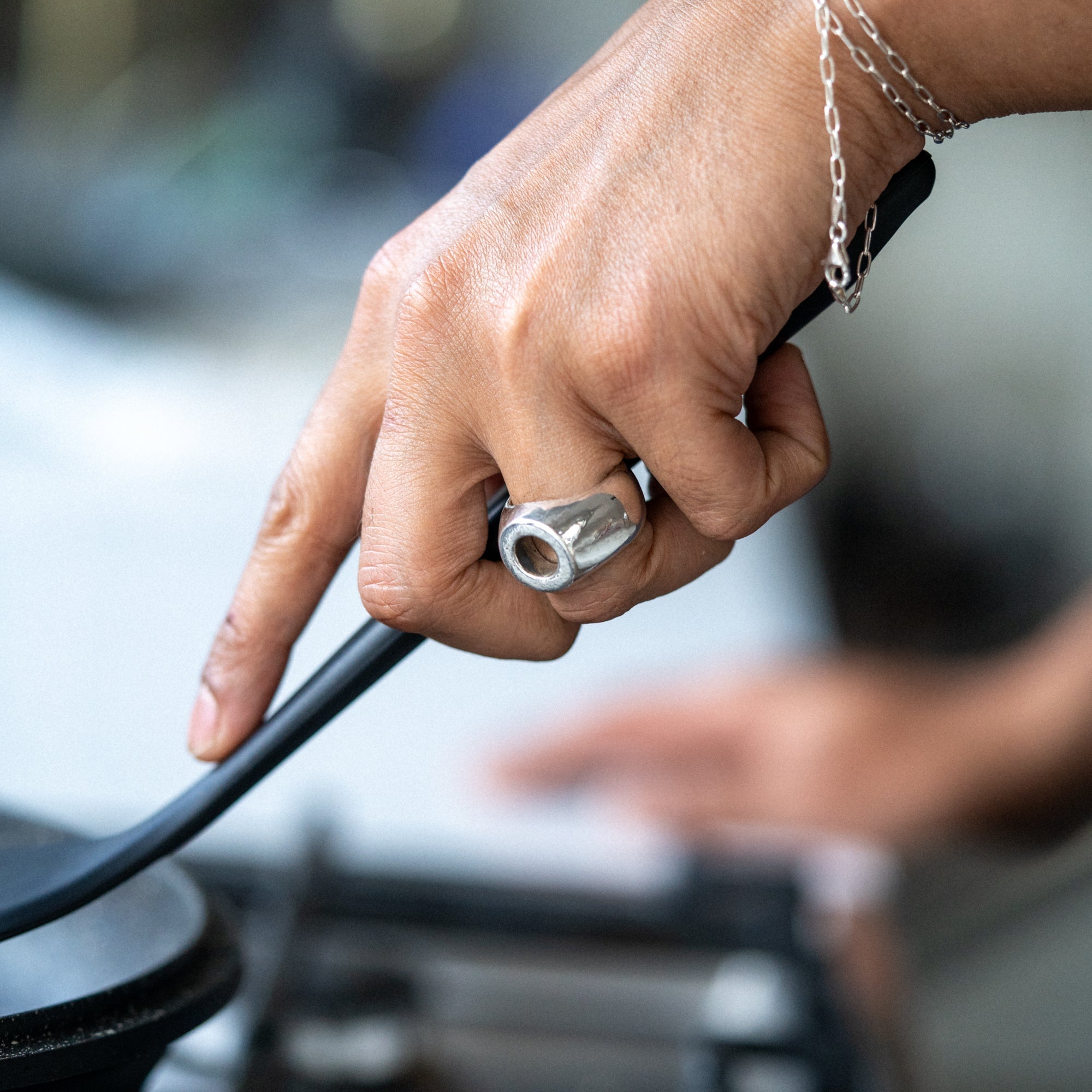 Shiva's Third Eye Signet Ring – Handmade Chunky 925 Sterling Silver Unisex Ring - Chunks Collection - Sailors and Seekers (Copy) - Sailors and Seekers