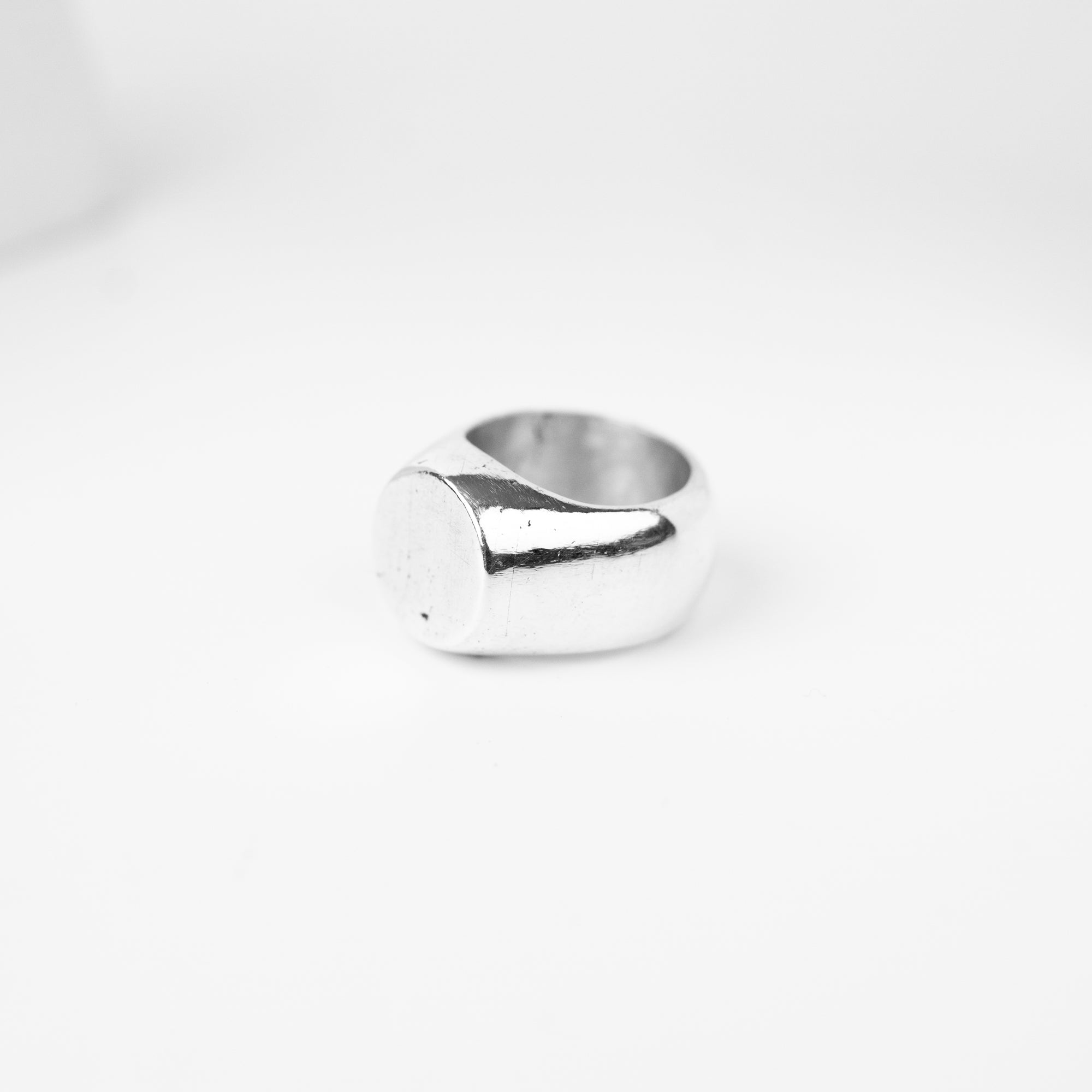 The Statement Signet Ring - Solid Chunky 925 Sterling Silver Ring - Chunks Collection - Sailors and Seekers - Sailors and Seekers